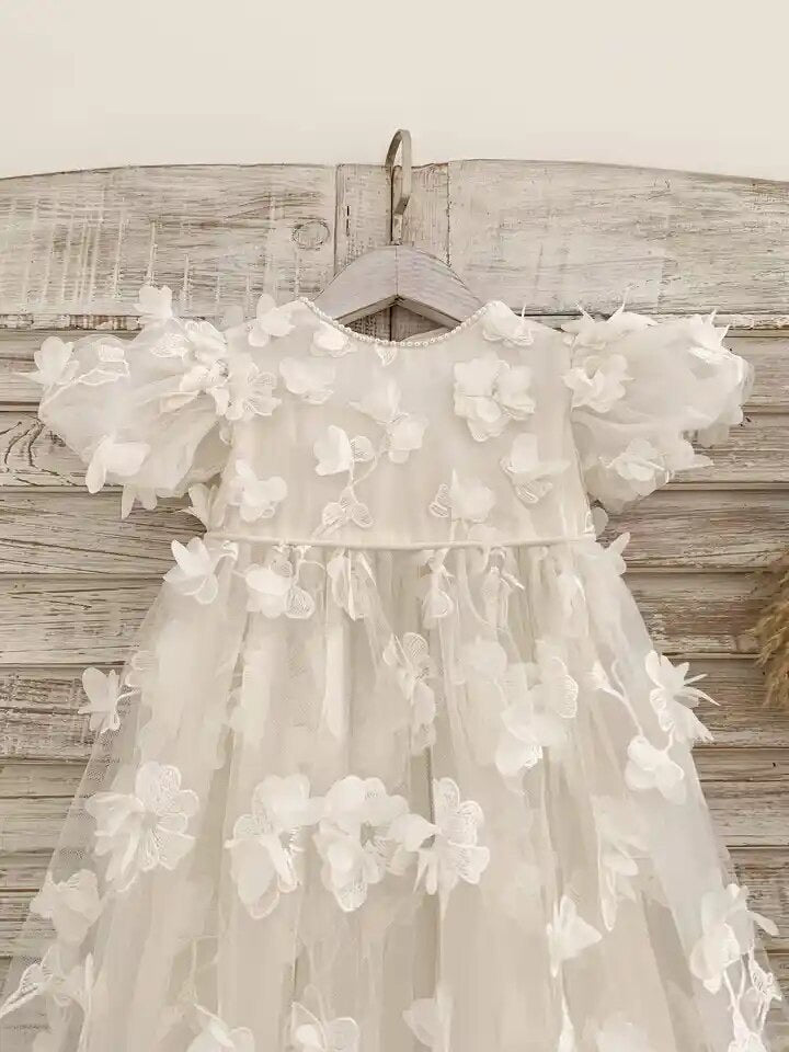 Long christening shops dresses