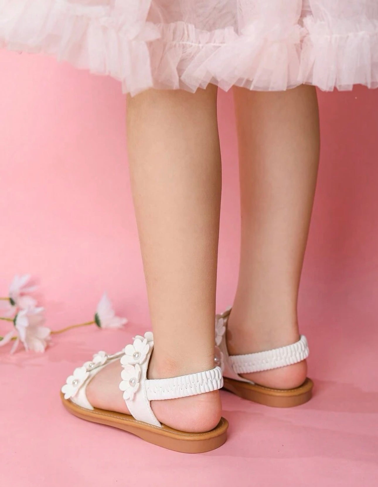Pearl Flower Sandal - New Arrival