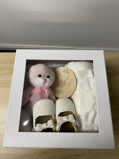 Ivy White Baby Gift Box